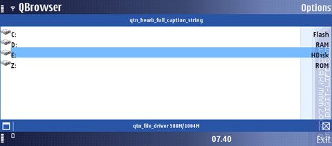   QBrowser (S60 3rd)