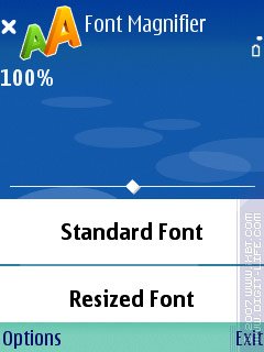   Font Magnifier (S60 3rd)