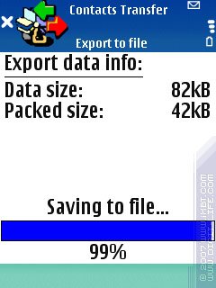   Contacts Transfer (S60 3rd)